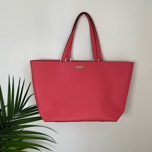 Kate Spade Pink Leather Tote